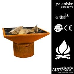 P1 CORTEN 900 - ARTISS PALENISKO-GRILL OGRODOWY