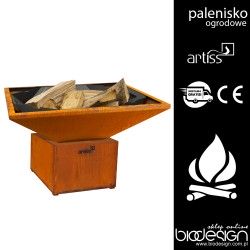 P2 CORTEN 900 - ARTISS PALENISKO-GRILL OGRODOWY