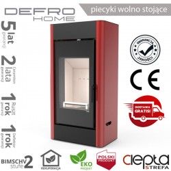 piecyk Defro SOLUM- 9 kW - czerwony