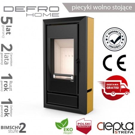 piecyk Defro IGNIS - 9 kW - złoty