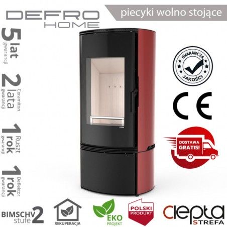 piecyk Defro ORBIS - 9 kW - czerwony