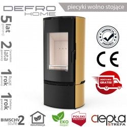 Defro ORBIS - 9 kW - złoty - RABAT z kodem