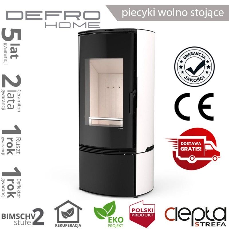 piecyk Defro ORBIS - 9 kW - biały