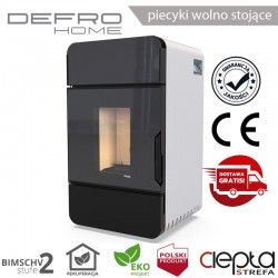 Defro OMNIPELL - 13,1 kW - biały - piecyk na pellet