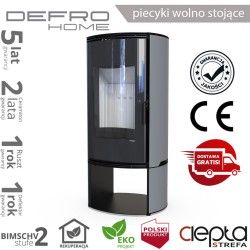 piecyk Defro ORBIS LOG - 9 kW - szary