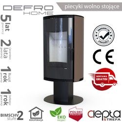 piecyk Defro ORBIS LOG - 9 kW - brązowy