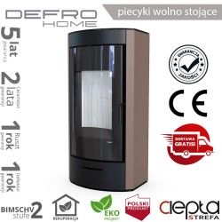 piecyk Defro ORTI - 9 kW - brązowy