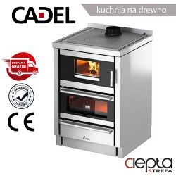 Kuchnia na drewno Kook 60 4.0 INOX – Cadel
